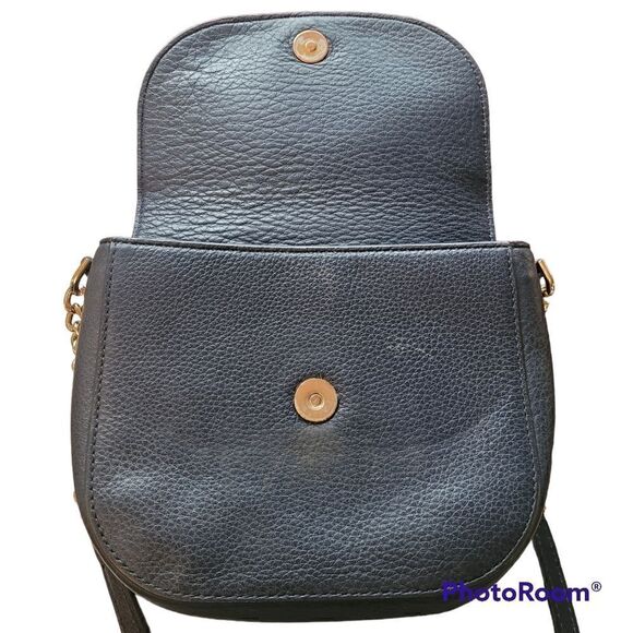 Michael kors midnight blue crossbody with gold chain - Picture 7 of 9